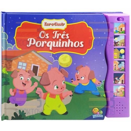 ler e ouvir - os três porquinhos