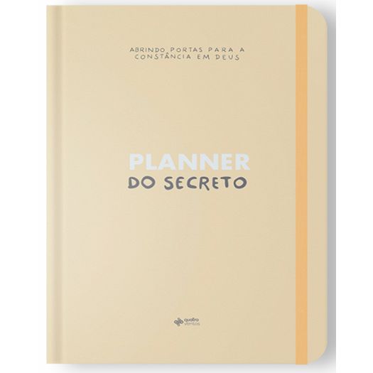 planner do secreto capa amarela