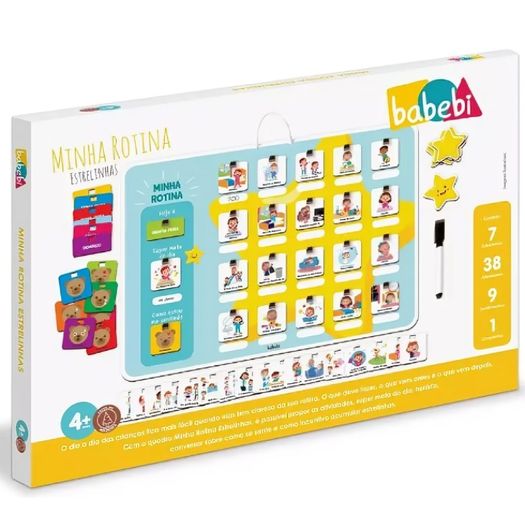 quadro minha rotina estrelinhas quadro minha rotina estrelinhas