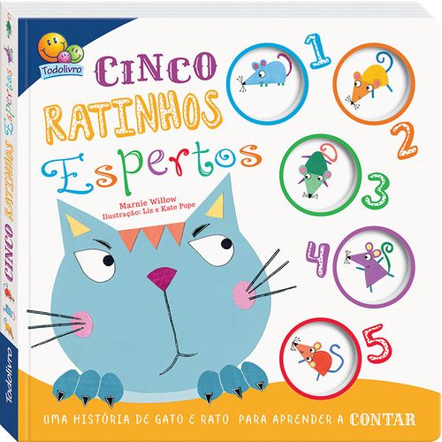 conte ate 5 - cinco ratinhos espertos