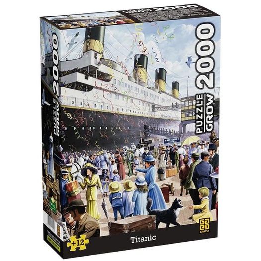 quebra-cabeça 2000 peças titanic quebra-cabeça 2000 peças titanic