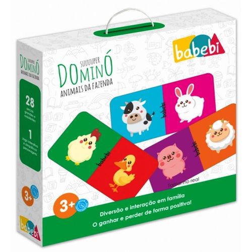 super jogo de dominó animais da fazenda