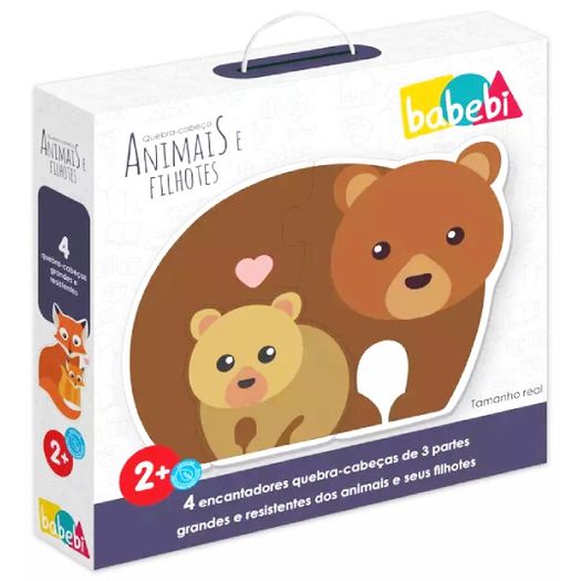 quebra-cabeça baby animais e filhotes quebra-cabeça baby animais e filhotes