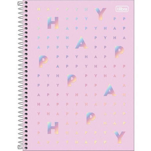 caderno colegial 1x1 80 folhas capa dura happy caderno colegial 1x1 80 folhas capa dura happy