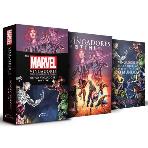 box marvel guerra civil - vingadores