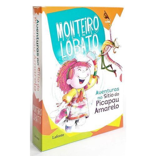 box monteiro lobato - 4 volumes