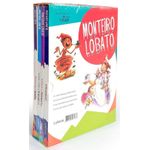 box monteiro lobato - 4 volumes