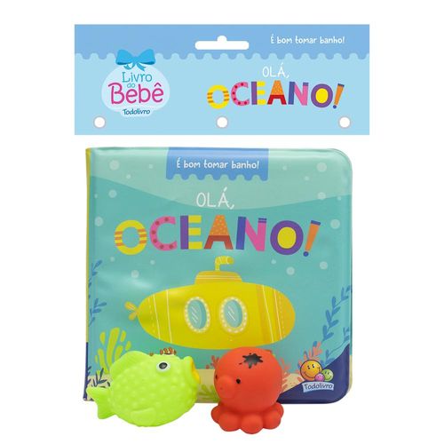 é bom tomar banho! olá oceano