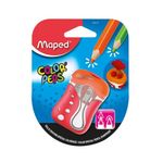 apontador com depósito 2 furos color peps apontador com depósito 2 furos color peps