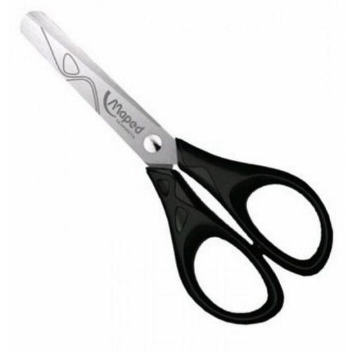 tesoura essentials preta 13cm