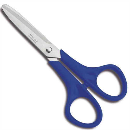tesoura escolar cores 25901/145 tramontina