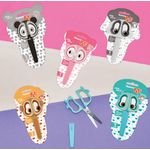 tesoura escolar 13cm pets 72003 leo e leo blister tesoura escolar 13cm pets 72003 leo e leo blister