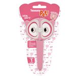 tesoura escolar 13cm pets 72003 leo e leo blister tesoura escolar 13cm pets 72003 leo e leo blister