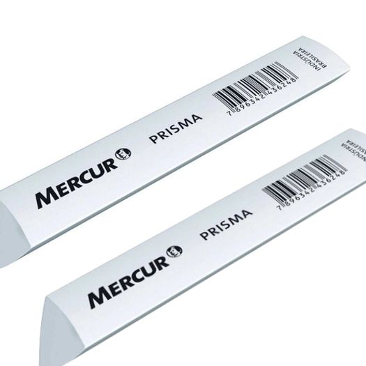 borracha prisma 2 unidades branca borracha prisma 2 unidades branca