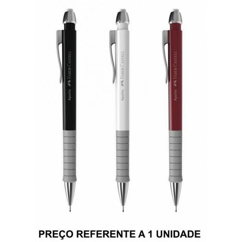 lapiseira 0,7 apollo + grafite