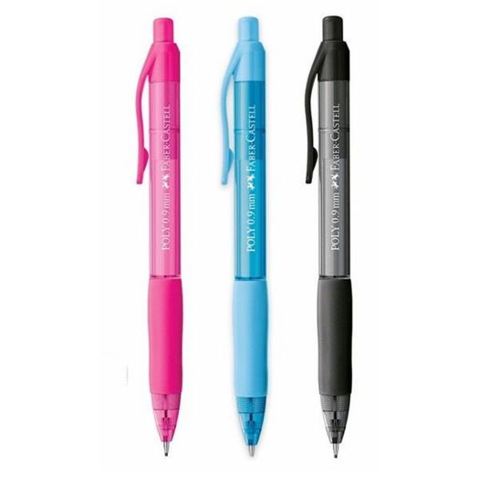 lapiseira 0,9 poly + grafite diversas cores lapiseira 0,9 poly + grafite diversas cores