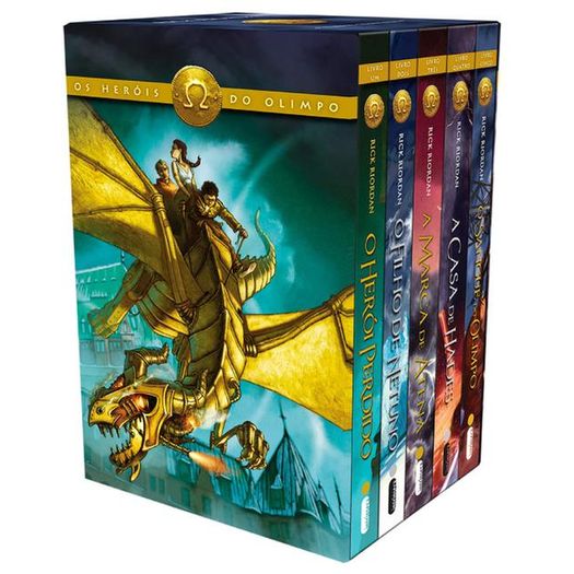box - os heróis do olimpo box - os heróis do olimpo
