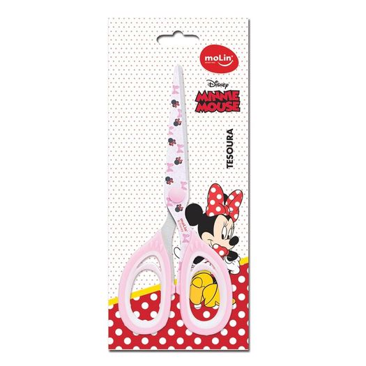 tesoura uso geral 18cm minnie mouse