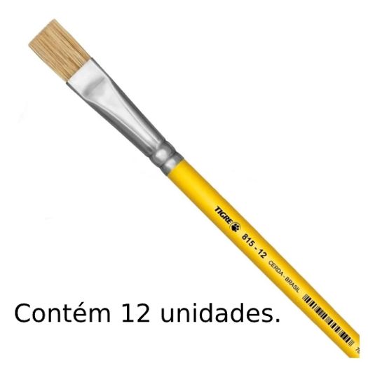 pincel-chato-12-unidades-815-n-12-tigre pincel-chato-12-unidades-815-n-12-tigre