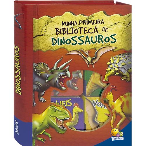 minha primeira biblioteca de dinossauros