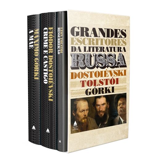 box grandes escritores da literatura russa box grandes escritores da literatura russa