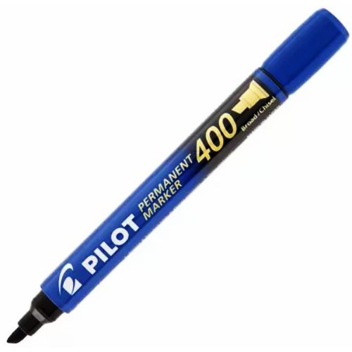 caneta marcador permanente azul cd dvd 4.5mm chanfrada/400 pilot blister