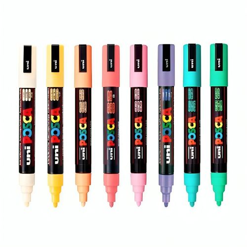 caneta-marcador-perma-uni-posca-2.5mm-com-8-unidades-soft-colors-pc-5m-sertic
