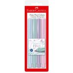 caneta hidrográfica fine pen pastel com 4 unidades caneta hidrográfica fine pen pastel com 4 unidades