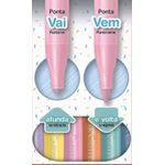 caneta hidrog 06 cores pastel ponta vai e vem 15.0906vvzf faber caneta hidrog 06 cores pastel ponta vai e vem 15.0906vvzf faber