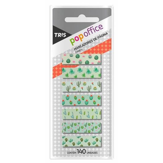marcador de página adesivo fancy cactos marcador de página adesivo fancy cactos