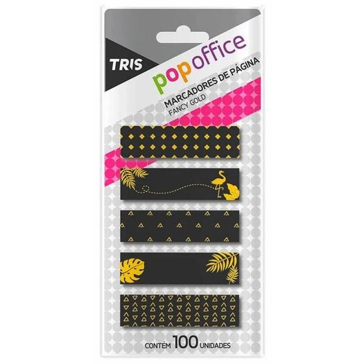 marcador de página adesivo fancy gold flamingo marcador de página adesivo fancy gold flamingo