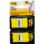 post-it flags 100 folhas amarelo