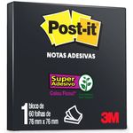 bloco post-it 60 folhas preto bloco post-it 60 folhas preto