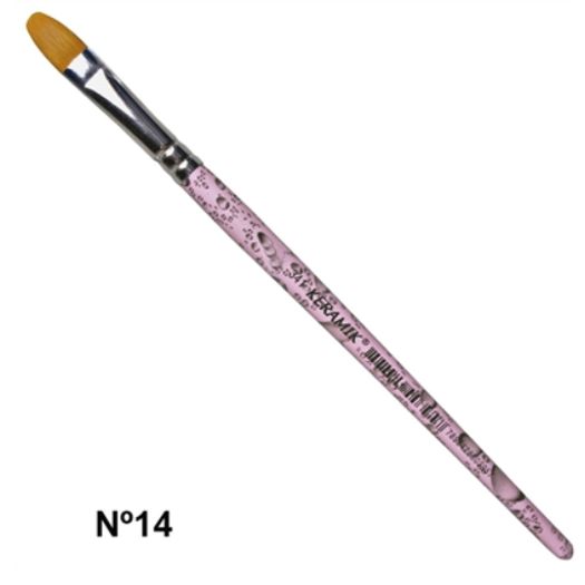 pincel filbert 14 rosa pincel filbert 14 rosa