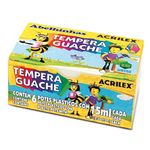 tinta guache 6 cores 2020 acrilex tinta guache 6 cores 2020 acrilex