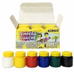 tinta guache 6 cores 2020 acrilex tinta guache 6 cores 2020 acrilex