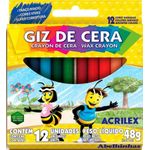 giz de cera fino 12 cores giz de cera fino 12 cores