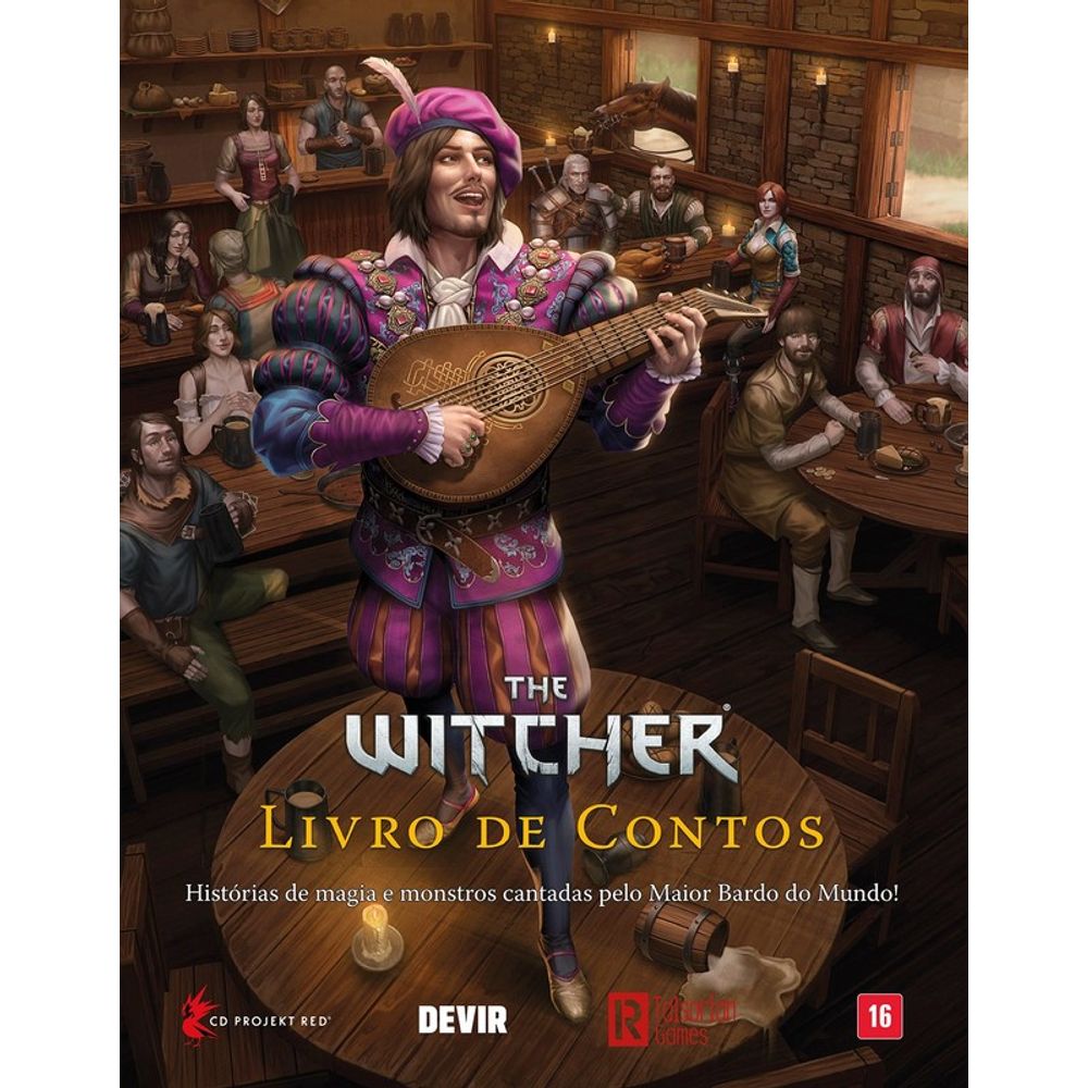 RPG de mesa baseado em The Witcher será lançado em janeiro no Brasil