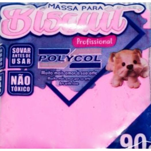 massa de biscuit 90 gramas rosa massa de biscuit 90 gramas rosa