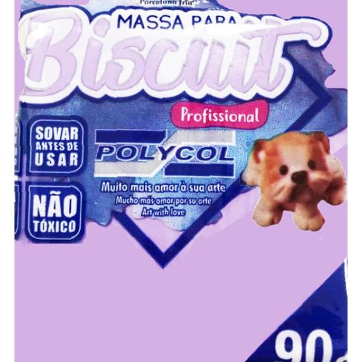 massa de biscuit 90 gramas lilás massa de biscuit 90 gramas lilás