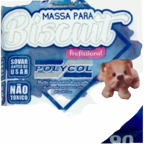 massa de biscuit 90 gramas natural