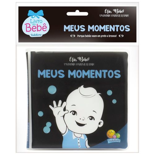 ola bebe - um livrinho contraste de banho - meus momentos