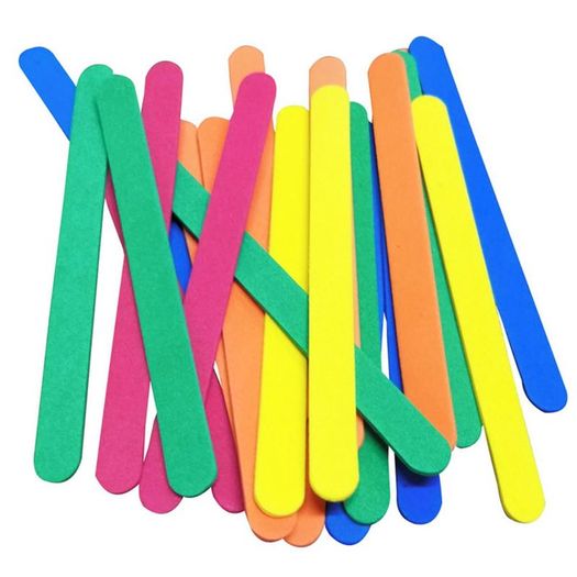 palitos para sorvete colorido ponta redonda 100un palitos para sorvete colorido ponta redonda 100un