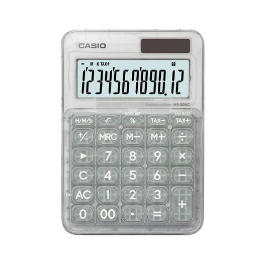calculadora de mesa 12 dígitos cinza - casio calculadora de mesa 12 dígitos cinza - casio