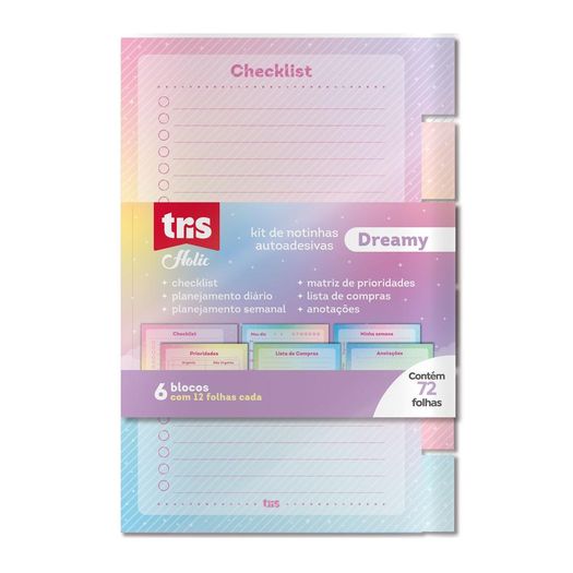 bloco adesivo holic dreamy list bloco adesivo holic dreamy list