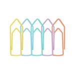 clips 2/0 tons pastel c/50 unidades clips 2/0 tons pastel c/50 unidades