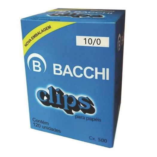 clips n 10/0 120un bacchi clips n 10/0 120un bacchi