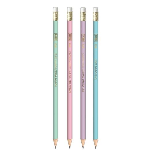 lápis preto redondo com borracha n2 happy lápis preto redondo com borracha n2 happy