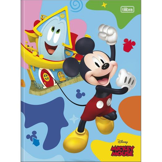 caderno brochurão mickey mouse 80 folhas caderno brochurão mickey mouse 80 folhas