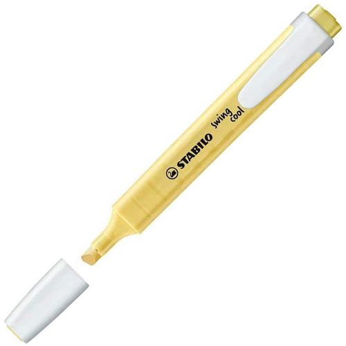 caneta marca-texto amarelo swing cool pastel stabilo 275/144 sertic
